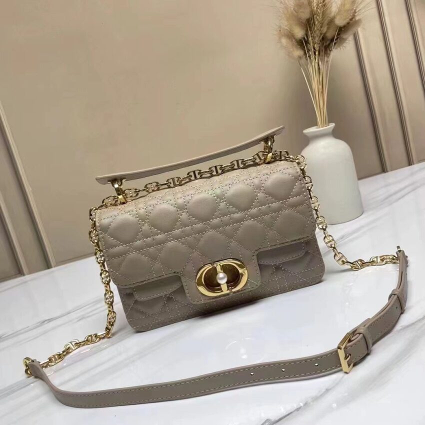 Dior Jolie Top Handle-tas brown