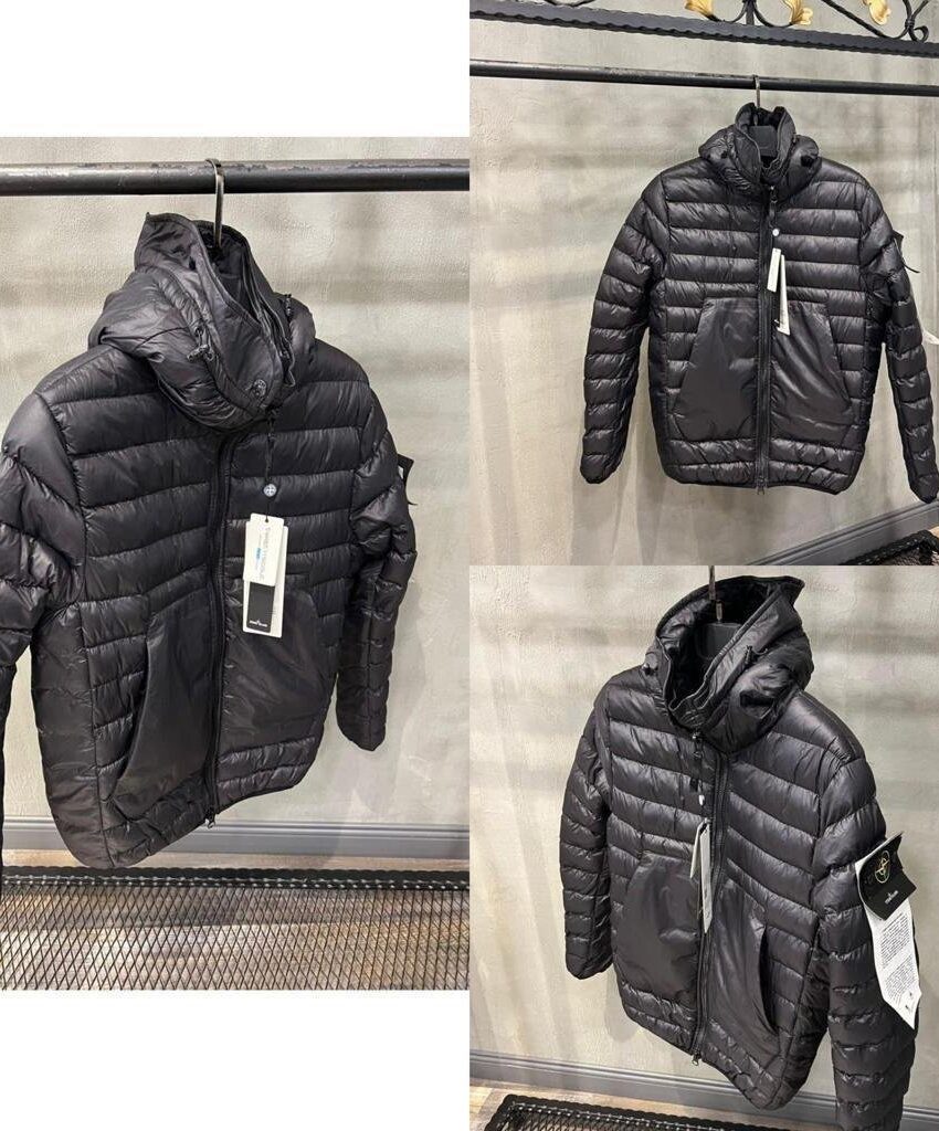 STONE ISLAND JACKET BLACK