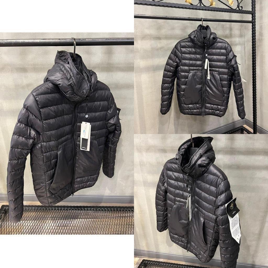 STONE ISLAND JACKET BLACK