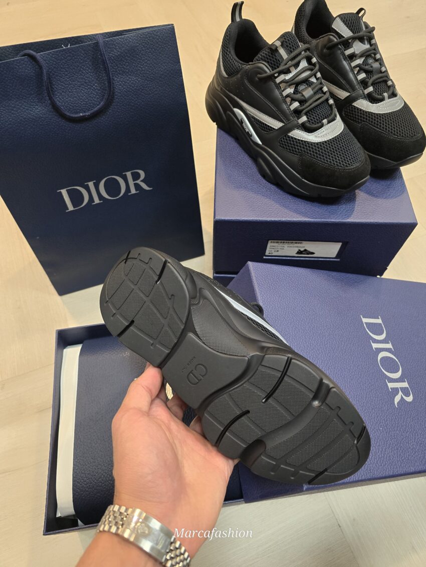 DIOR B22 BLACK ON BLACK - Afbeelding 6