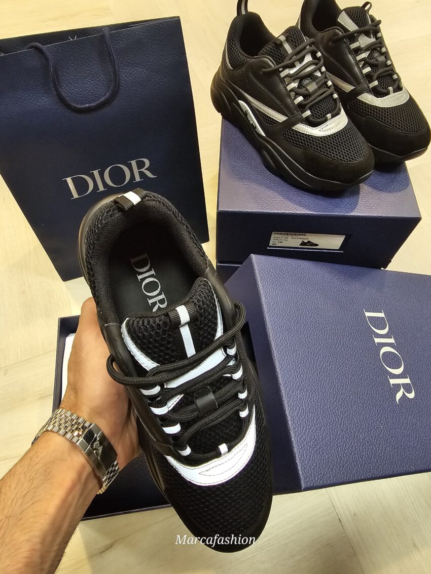 DIOR B22 BLACK ON BLACK - Afbeelding 3