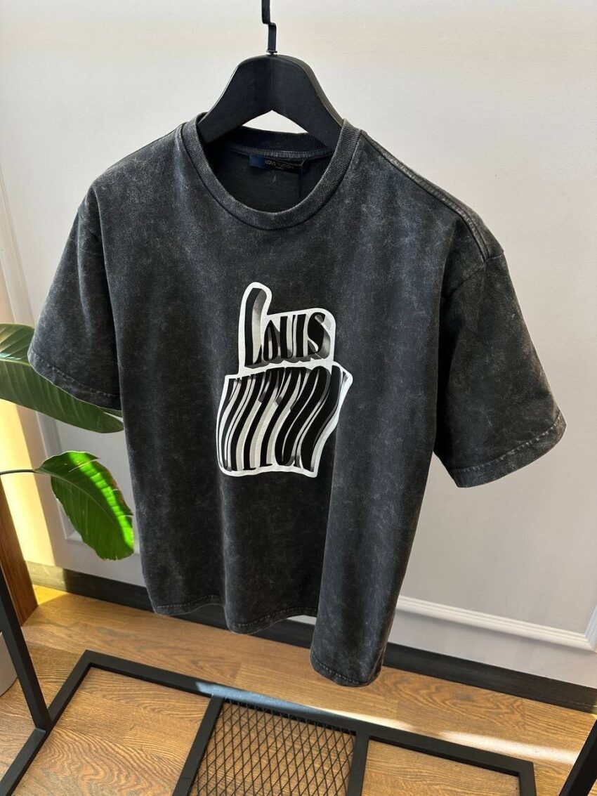 LV T-SHIRT GREY