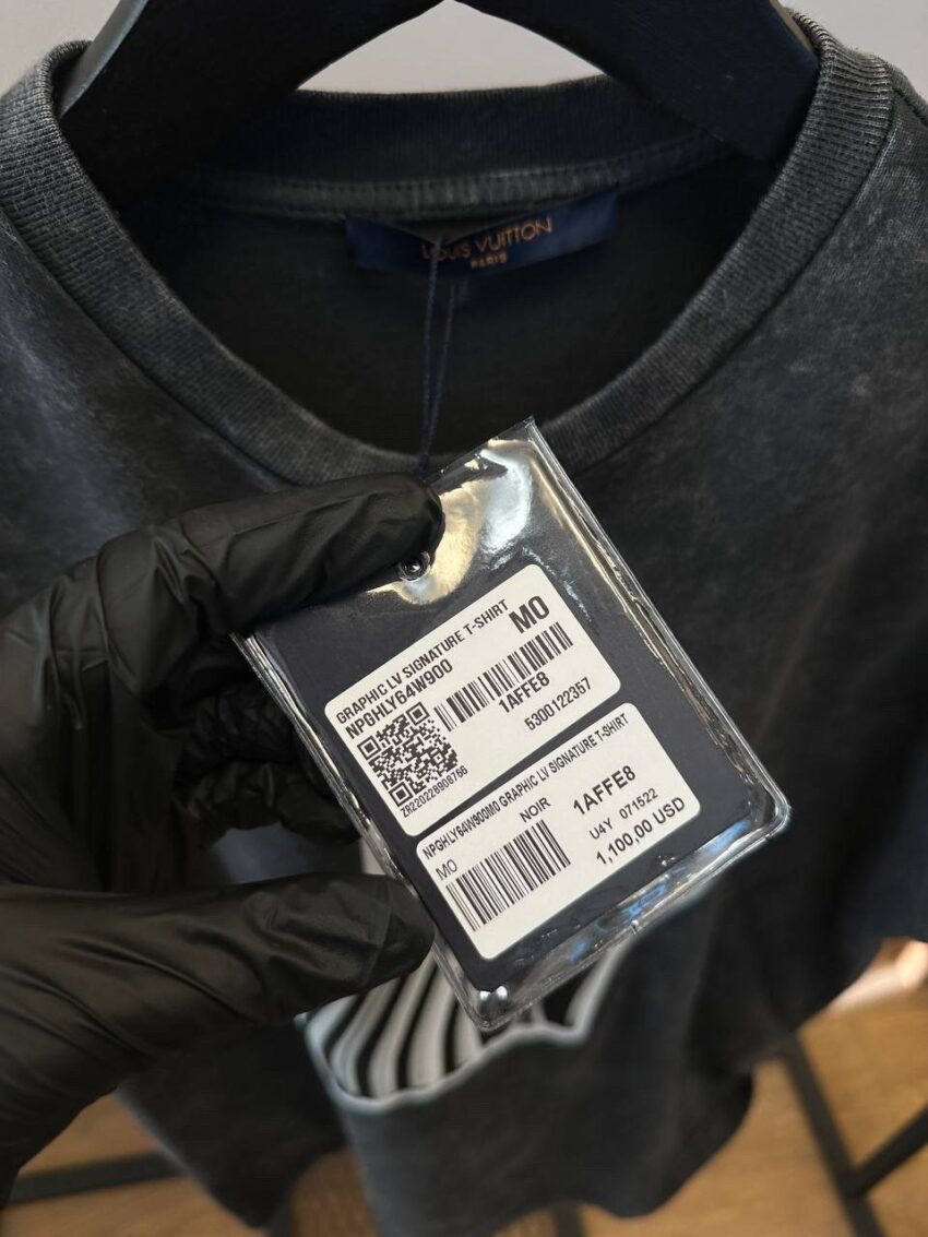 LV T-SHIRT GREY - Afbeelding 3