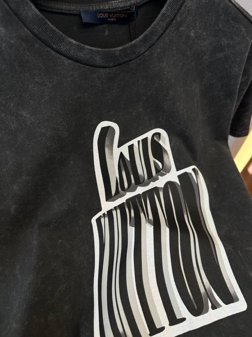 LV T-SHIRT GREY - Afbeelding 2