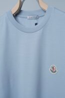 MONCLER T-SHIRT BLEU