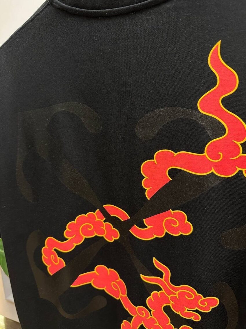 OFF-WHITE T-SHIRT zwart en wit - Afbeelding 3