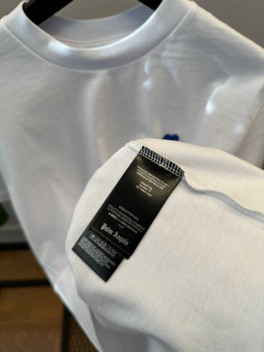 PALM ANGELS T-SHIRT
WHITE AND BLACK - Afbeelding 7