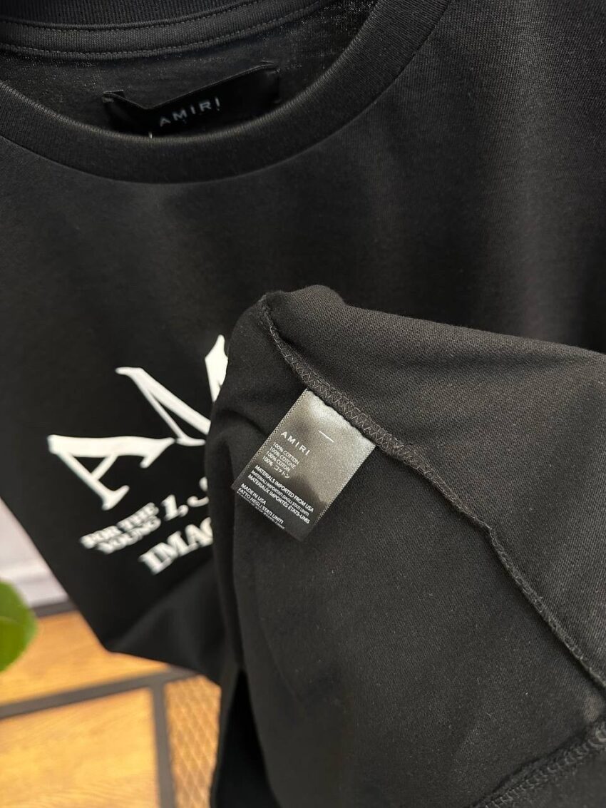 AMIRI T-SHIRT BLACK - Afbeelding 4