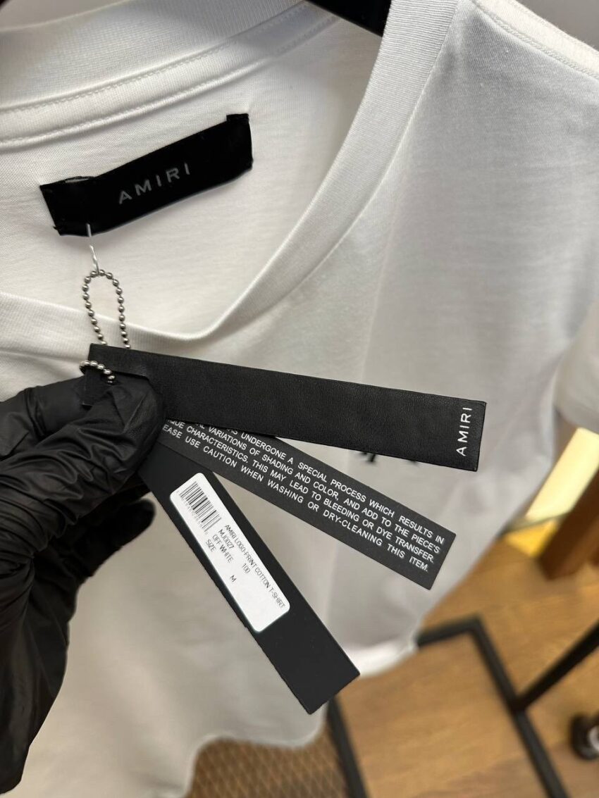 AMIRI T-SHIRT WIT - Afbeelding 4