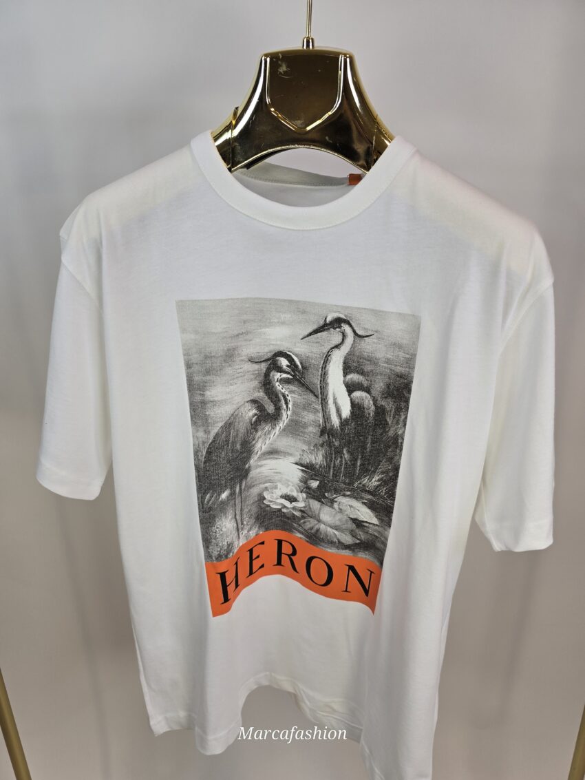 HERON PRESTON T-SHIRT WIT