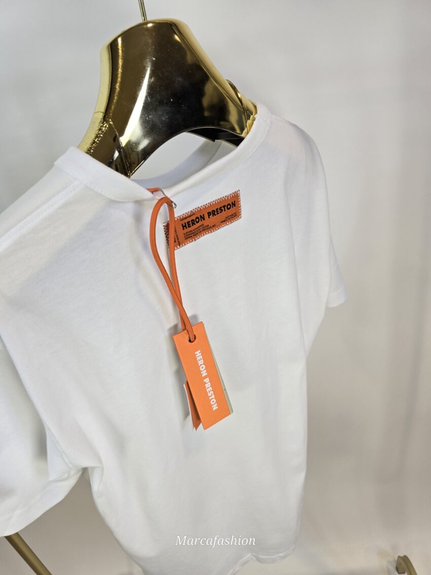 HERON PRESTON T-SHIRT WIT - Afbeelding 2