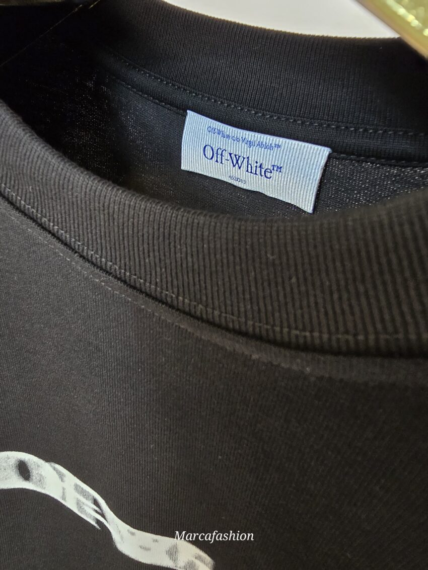 OFF-WHITE T-SHIRT ZWART - Afbeelding 3