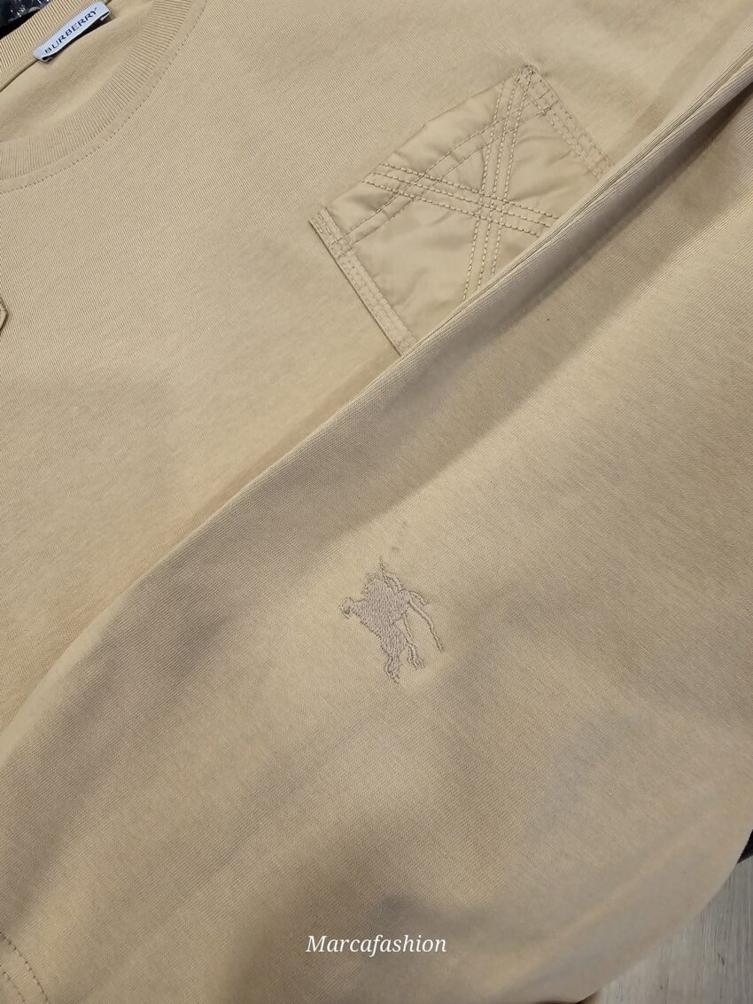 BURBERRY T-SHIRT CRÈME - Afbeelding 3