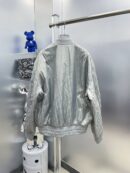DIOR OBLIQUE JACKET GREY AND BLACK