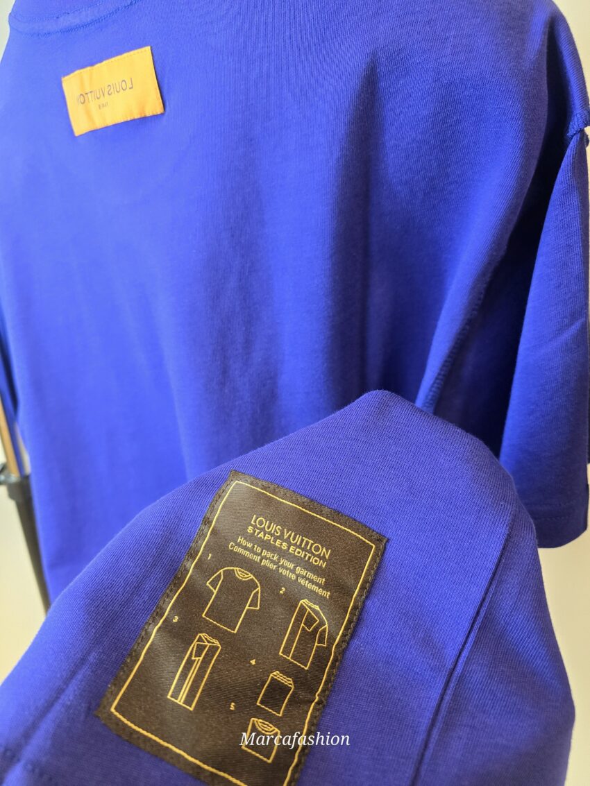 LV T-SHIRT BLEU - Afbeelding 4