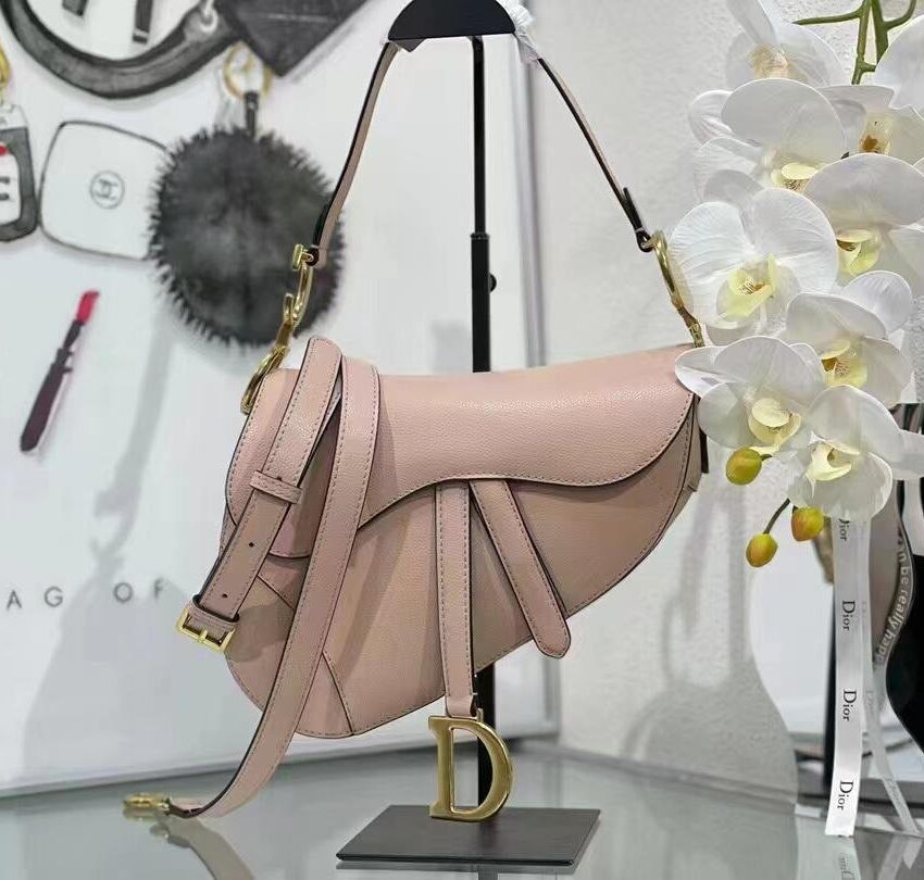 Dior Saddle Bag roze