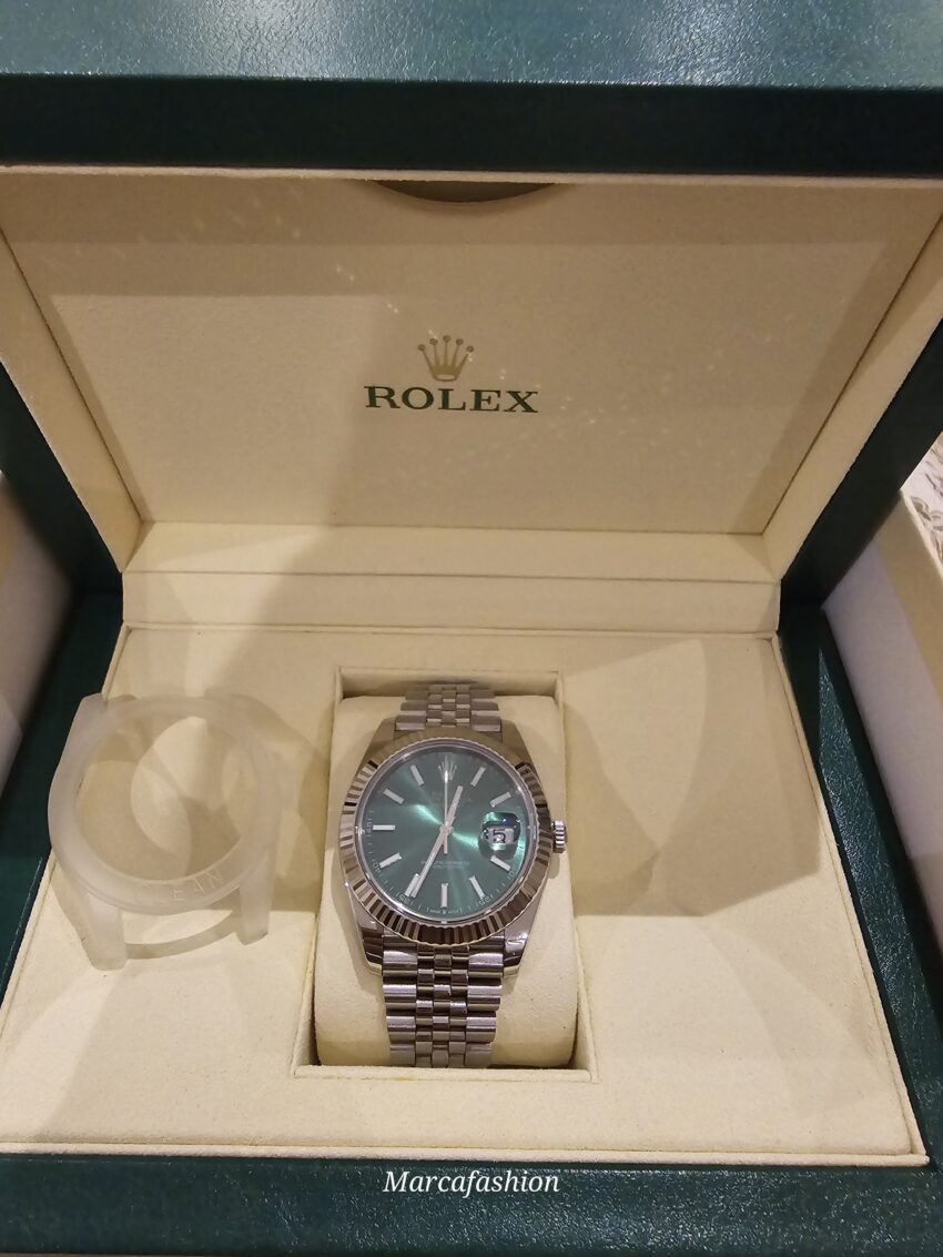 Rolex datjust wimbledon 41mm Green dial