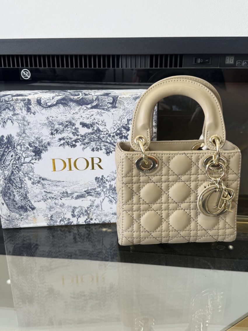 Dior Ladybag mini beige