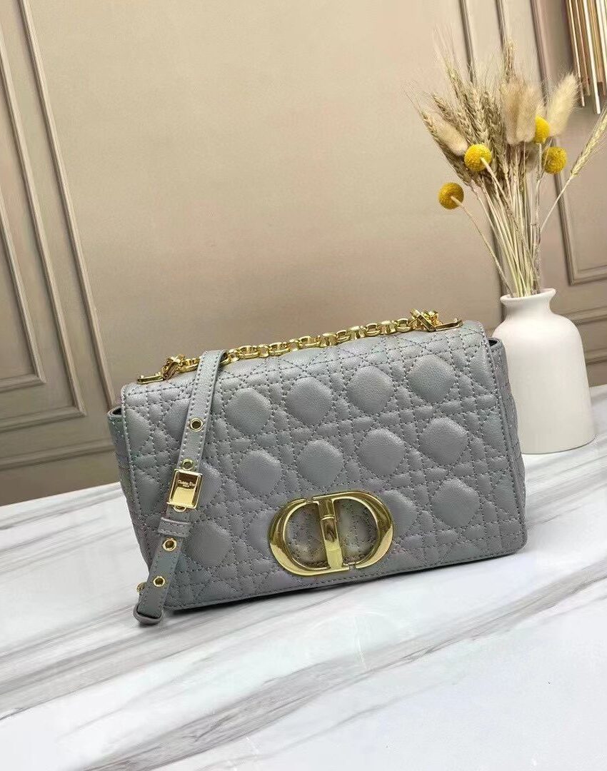 DIOR Caro-Tas steengrijs