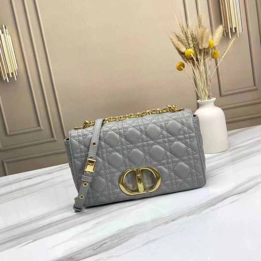 DIOR Caro-Tas steengrijs
