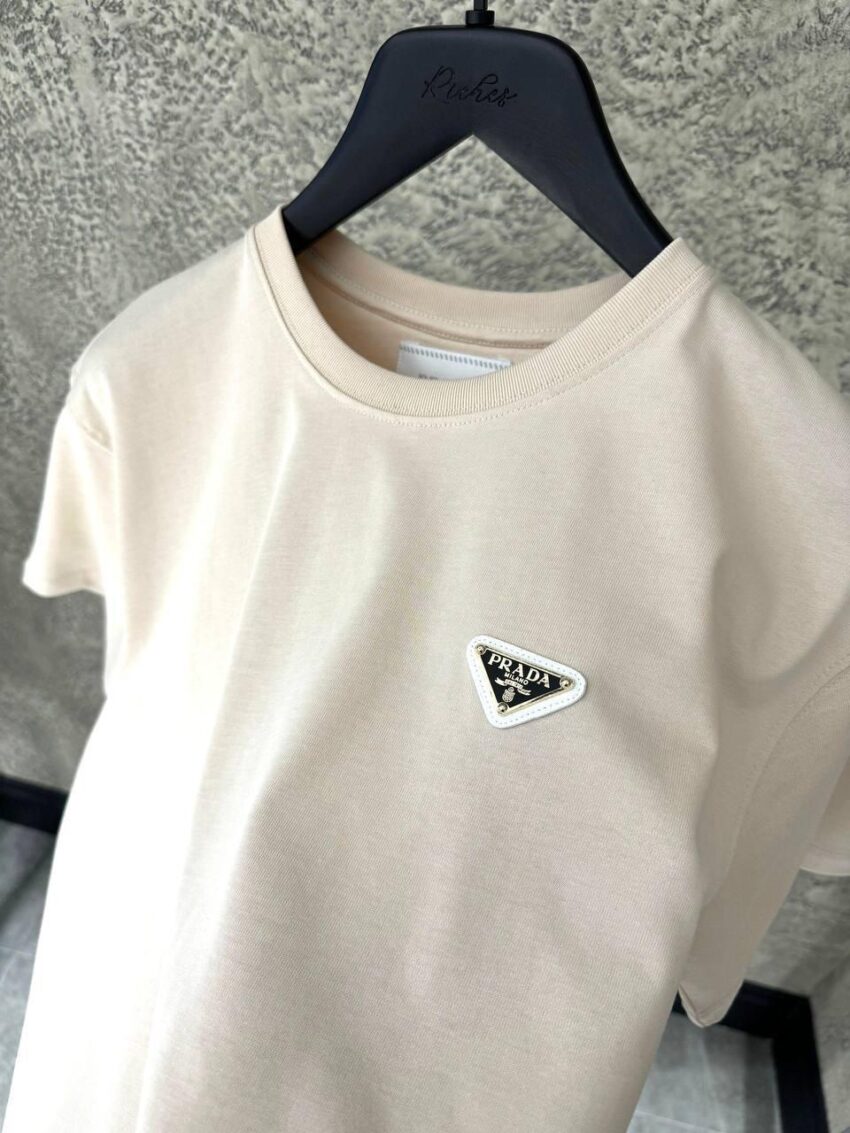 PRADA T-SHIRT CRÈME