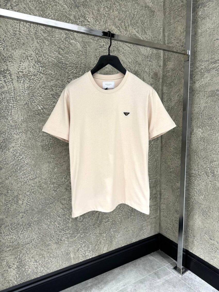 PRADA T-SHIRT CRÈME - Afbeelding 2