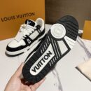 LV TRAINERS BLACK WHITE