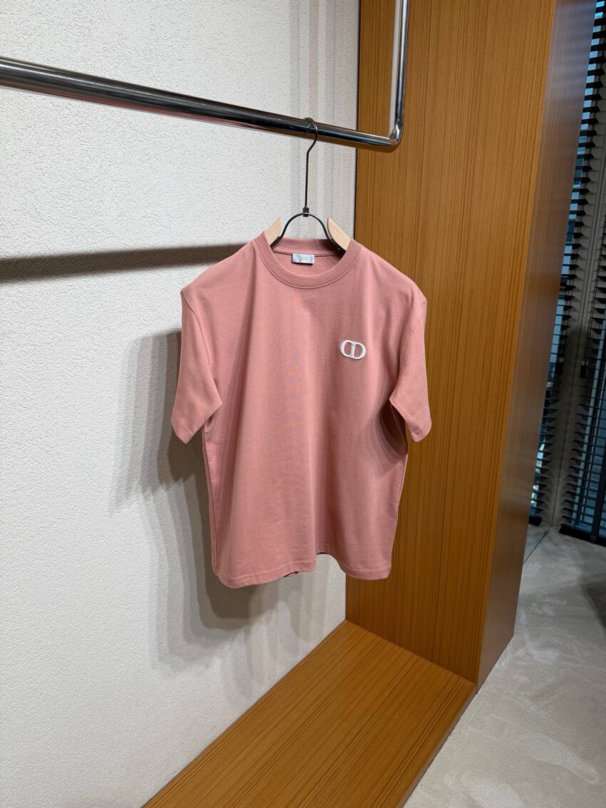 Dior CD T-shirt - zalm