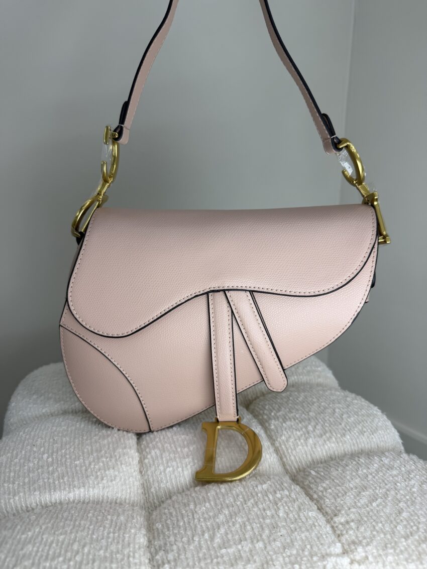 Dior Saddle Bag - pink
