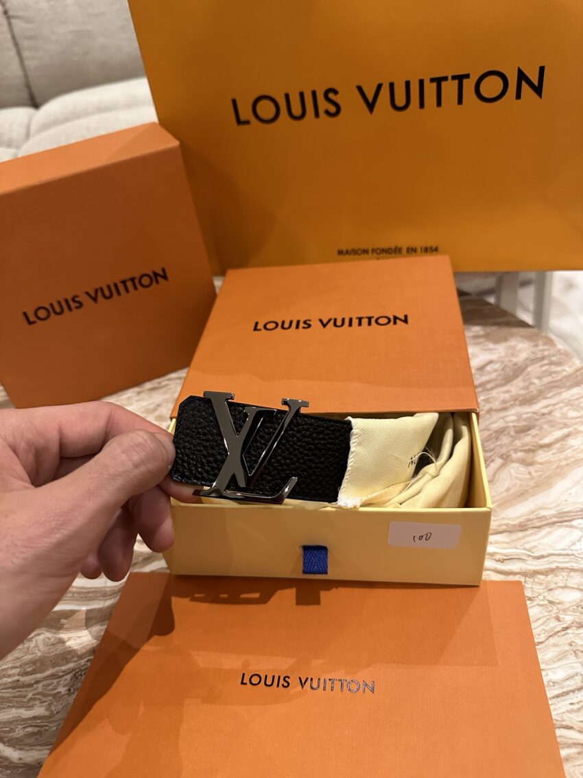 LV RIEM ZWART ZILVER