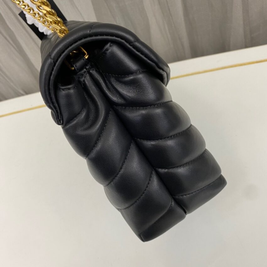 YSL BAG GOLD BLACK - Afbeelding 3