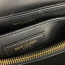 YSL BAG GOLD BLACK