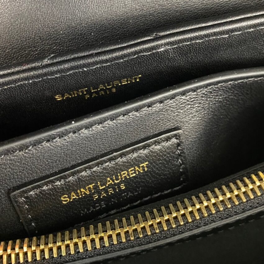 YSL BAG GOLD BLACK - Afbeelding 5