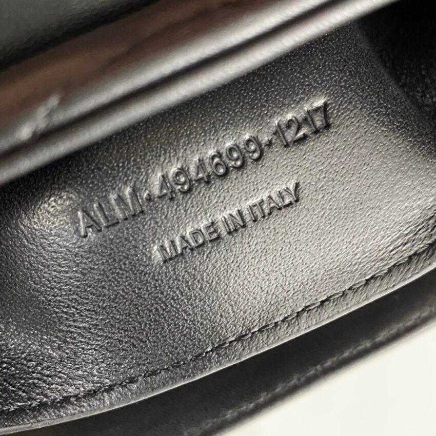 YSL BAG GOLD BLACK - Afbeelding 6