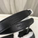 YSL BAG BLACK ON BLACK