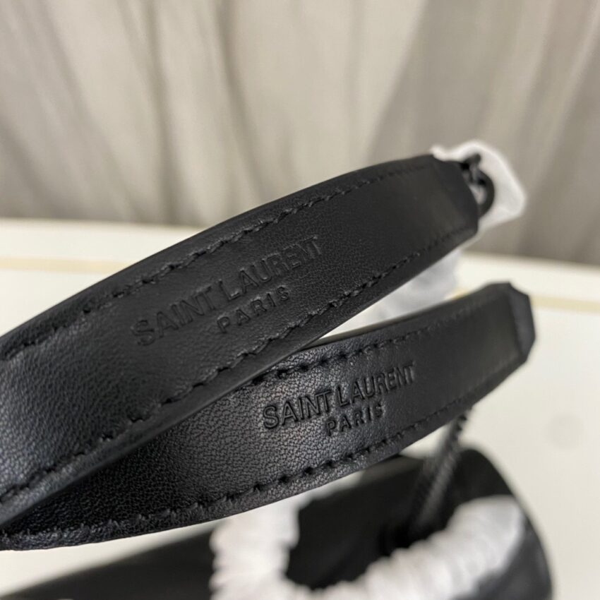 YSL BAG BLACK ON BLACK - Afbeelding 8