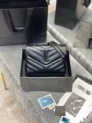 YSL BAG BLACK ON BLACK