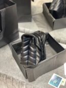 YSL BAG BLACK ON BLACK