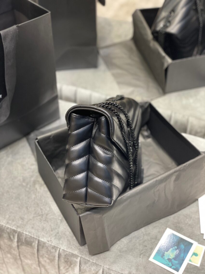 YSL BAG BLACK ON BLACK - Afbeelding 3