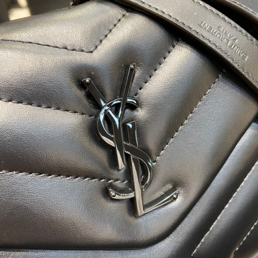 YSL BAG BLACK ON BLACK - Afbeelding 2