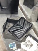 YSL BAG BLACK ON BLACK