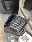 YSL BAG BLACK ON BLACK
