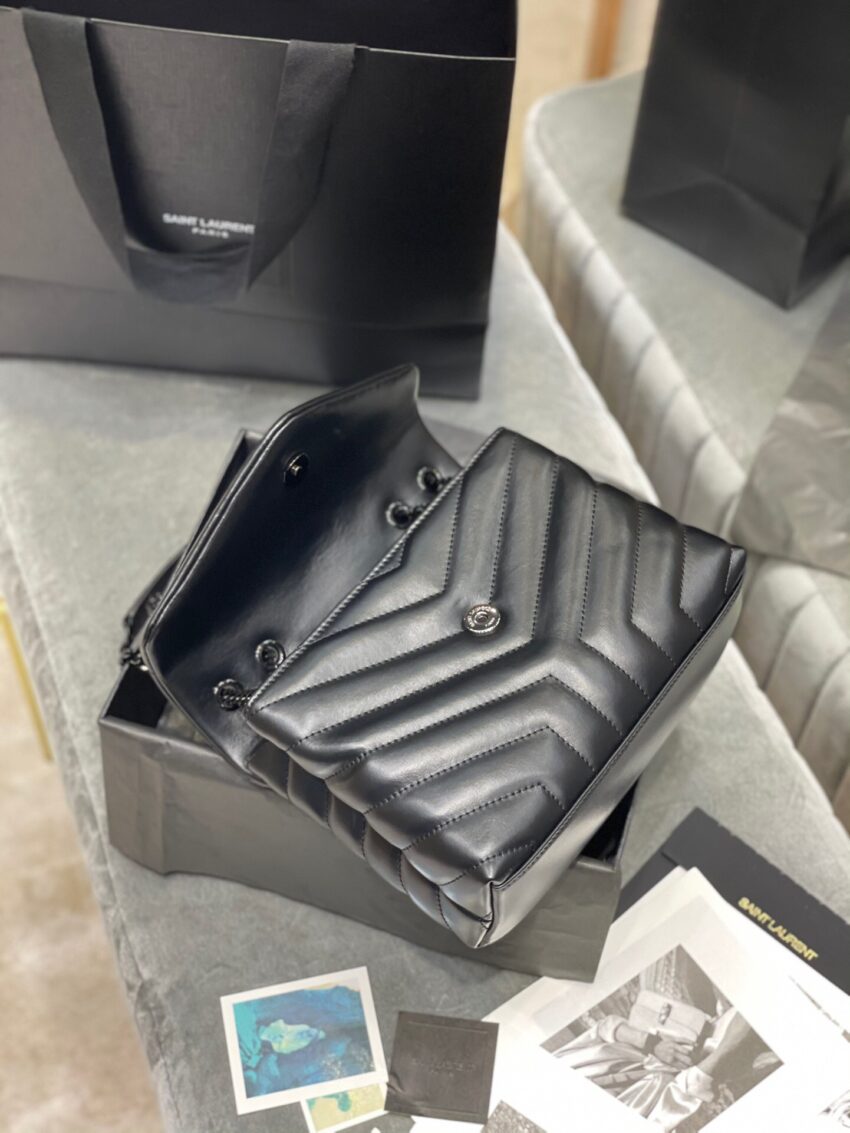YSL BAG BLACK ON BLACK - Afbeelding 6