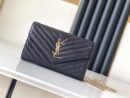 YSL BAG GOLD BLACK