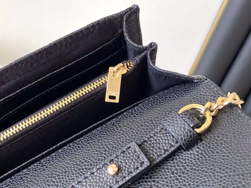 YSL BAG GOLD BLACK - Afbeelding 3