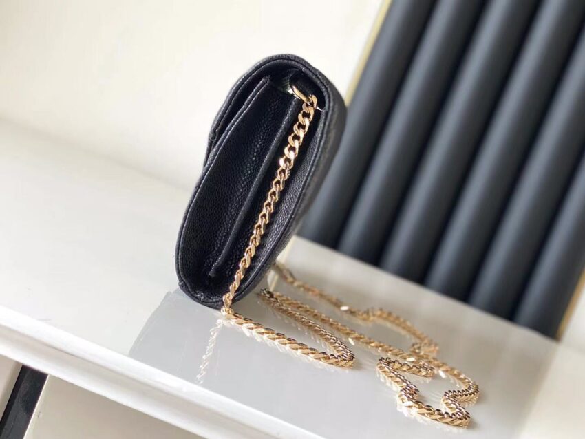 YSL BAG GOLD BLACK - Afbeelding 4