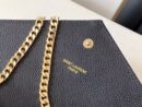 YSL BAG GOLD BLACK