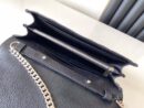 YSL BAG SILVER BLACK