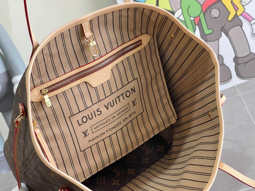 LV Neverfull  GM - Afbeelding 2