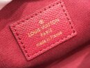LV pochette brown flower